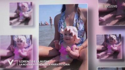 Claudia Dionigi e Lorenzo Riccardi, la vita insieme a Maria Vittoria