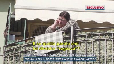 Pierina, Valeria parla della perizia sull'audio