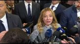 Meloni: non a mio agio se leader religiosi fanno ciò che dicono politici