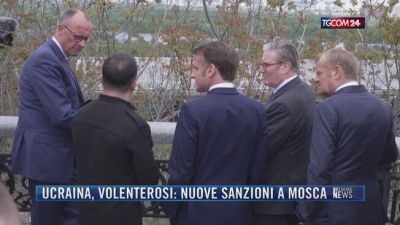 Breaking News delle 21.30| Ucraina, volenterosi: nuove sanzioni a Mosca