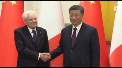Mattarella accolto da Xi Jinping: "Benvenuto in Cina"