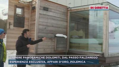 Camere panoramiche Dolomiti, dal passo Falzarego