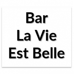 Bar La Vie Est Belle logo
