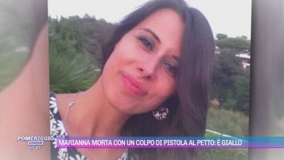 Marianna morta con un colpo di pistola al petto: è giallo