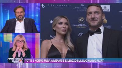 Totti e Noemi fuga a Miami e silenzio sul suo nuovo flirt