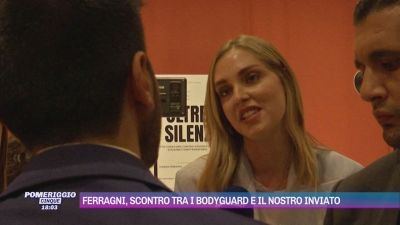 Ferragni, scontro tra i bodyguard e il nostro inviato