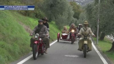 Sfilata di leggende al lago d'Iseo