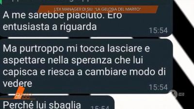 Influencer Siu, l'ex manager: "La gelosia del marito"