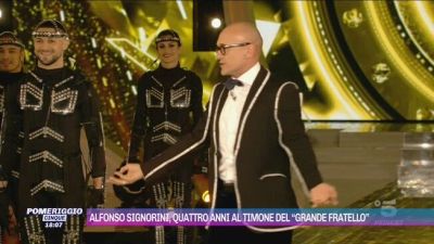 Alfonso Signorini, quattro anni al timone del "Grande Fratello"