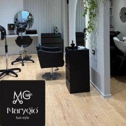 Marygio Hair stylist logo