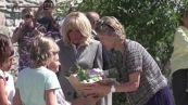 G7, Brigitte Macron porta i "consorti" dei leader in visita a Yvoire