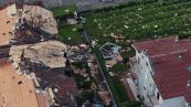 Maltempo al nord, tempesta di pioggia e grandine in Lombardia