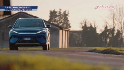 BYD inaugura la ricarica veloce in Italia