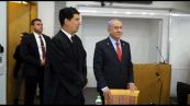 Netanyahu in tribunale per testimoniare nel processo per corruzione