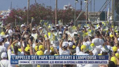 Breaking News delle 17.00 |L'appello del Papa sui migranti a Lampedusa
