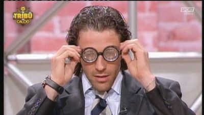 Del Piero e l'occhiale... alla Mughini