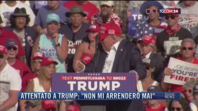 Breaking News delle 21.30 | Attentato a Trump: "Non mi arrenderò mai"