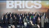 Capi di stato e Partner dei Brics posano per la foto di famiglia