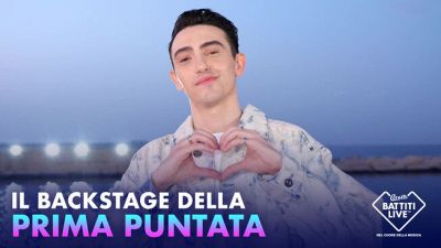 Il backstage della prima puntata