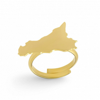 anello sicilia oro