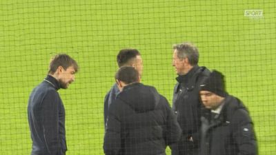 Inter, walk around al de Kuip di Rotterdam