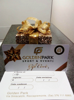 GIFT CARD GOLDEN PARK SPORT & EVENTI
