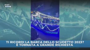 La barca dello scudetto 2023 è tornata: rieccola!