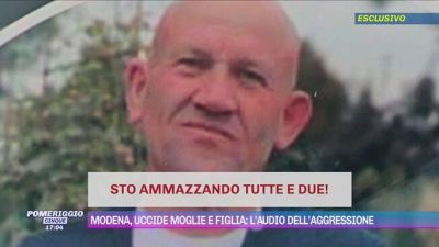 Modena, uccide moglie e figlia: l'audio dell'aggressione