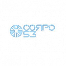 Corpo53 Centro di Fisioterapia e Riabilitazione. Dir Sanitario Prof. R. Saggini logo