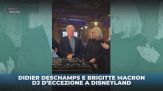 Deschamps e Brigitte Macron in versione DJ