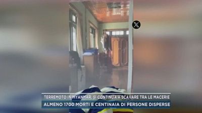 Myanmar, le immagini impressionanti della scossa