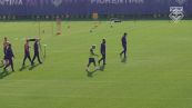 Fiorentina, al Viola Park squadra in silenzio per Commisso prima dell'allenamento