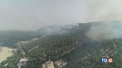 A Vieste evacuato villaggio turistico