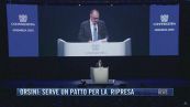 Breaking News delle 21.30 | Orsini: serve un patto per la ripresa