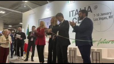 L'inaugurazione del Padiglione italiano al Ces di Las Vegas