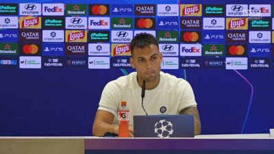 Lautaro Martinez a Madrid a testa alta: "Real e Mbappé fortissimi, ma noi siamo pronti"