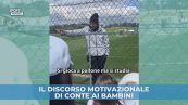 Il discorso motivazionale di Conte ai bambini