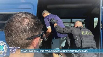Villa Pamphili, Kaufmann a Roma estradato dalla Grecia
