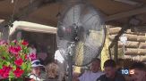 Terza ondata di caldo, allarme roghi e siccità