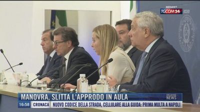 Breaking News delle 17.00 | Manovra, slitta l'approdo in aula