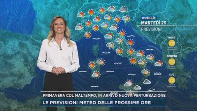 Primavera col maltempo, in arrivo nuova perturbazione