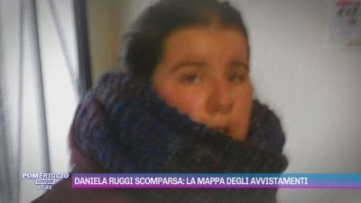 Daniela Ruggi scomparsa: la mappa degli avvistamenti