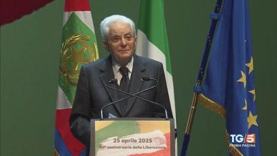 Mattarella: Sempre tempo di resistenza