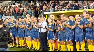 Alla partita del cuore Renzi, Ronzulli, Ruggeri e tanta solidarietà