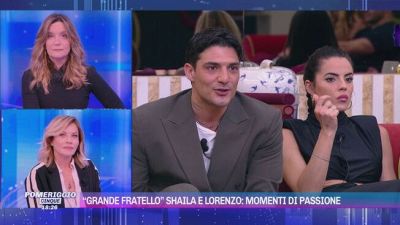 "Grande Fratello", Shaila e Lorenzo: momenti di passione