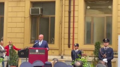 Roma, si insedia il nuovo questore Massucci: "un sogno che si avvera"