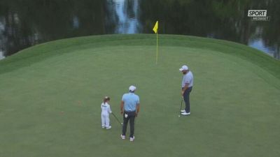 Il putt di Poppy McIlroy, figlia di 4 anni di Rory McIlroy