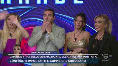Grande Fratello, le emozioni della 44esima puntata