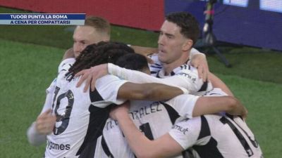 Juve, Tudor punta la Roma