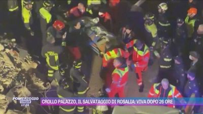 Crollo palazzo, il salvataggio di Rosalia: viva dopo 26 ore